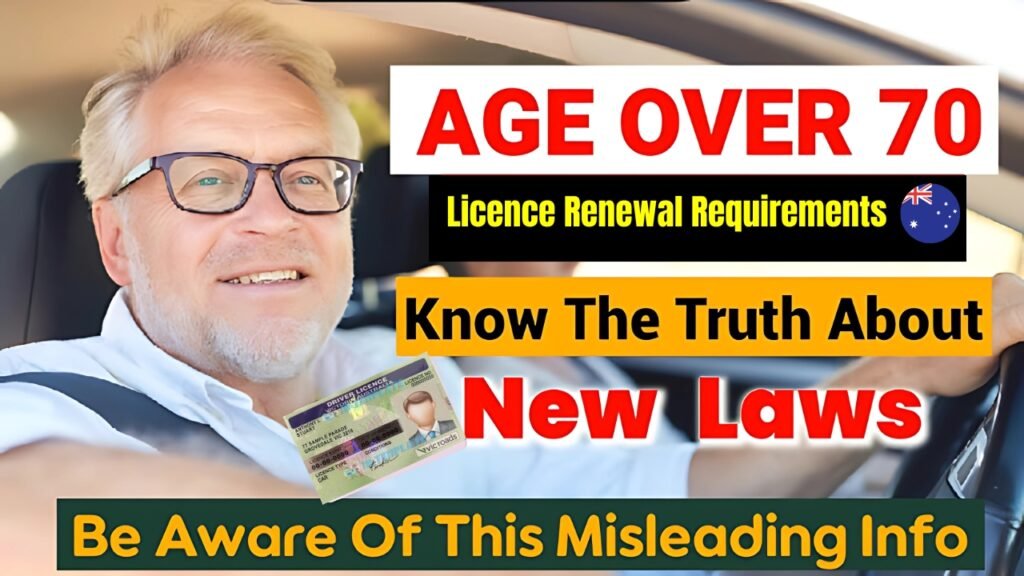 Updated Licence Renewal Requirements for Older Drivers 70+ Across Australia